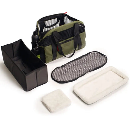 PAWD Pet Carrier Bag - Cozy, Secure, Breathable Pet Travel Carrier, Lightweight Portable Bag for Dogs and Cats