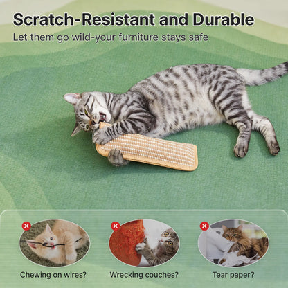 Potaroma Cat Toys Pack of 2, Soft Sisal Material Indoor Kitten Scratching and Kicker Toys, Drives Bored Cats Crazy with Fun Interactive Chew #Summervibes #Petlovers