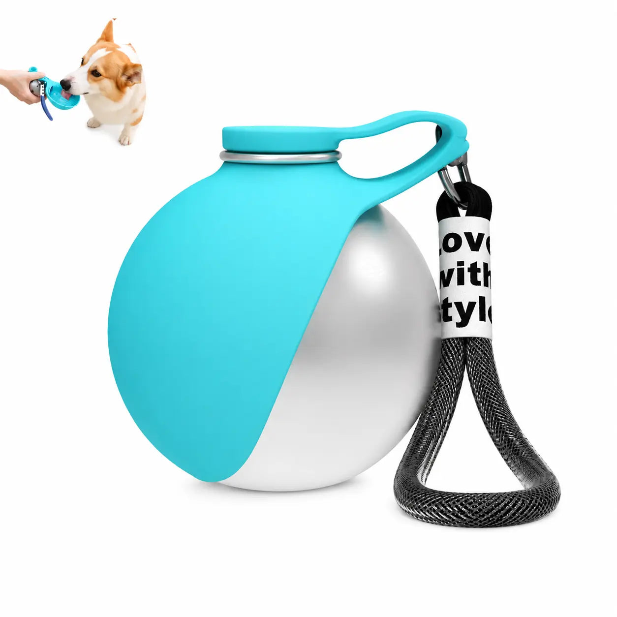 Durable & Spill-Proof Dog Water Dispenser – High-Quality, Long-Lasting Portable Bottle for All-Terrain Travel, Easy Single-Handed Operation, Guaranteed Leak-Free Performance