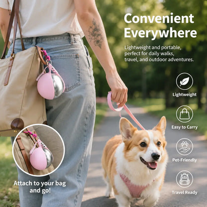 Durable & Spill-Proof Dog Water Dispenser – High-Quality, Long-Lasting Portable Bottle for All-Terrain Travel, Easy Single-Handed Operation, Guaranteed Leak-Free Performance