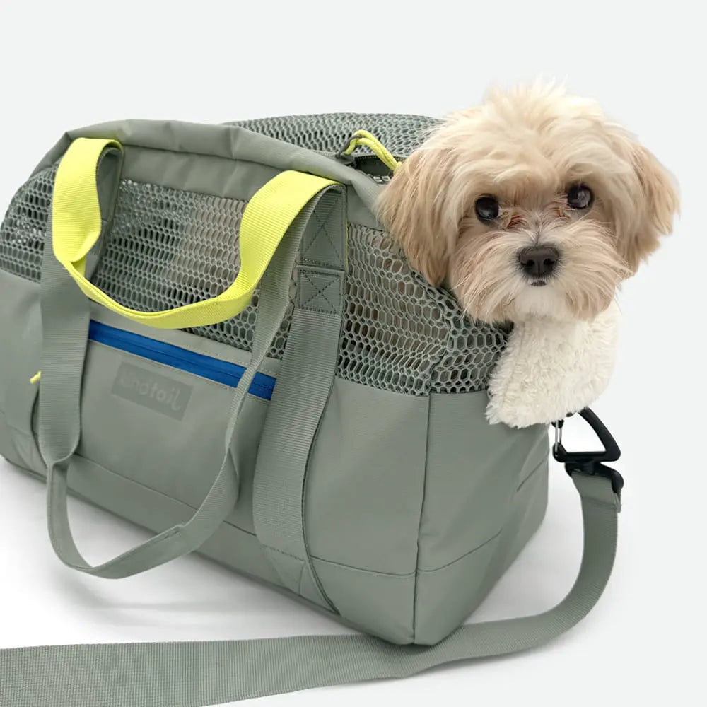 PAWD Pet Carrier Bag - Cozy, Secure, Breathable Pet Travel Carrier, Lightweight Portable Bag for Dogs and Cats