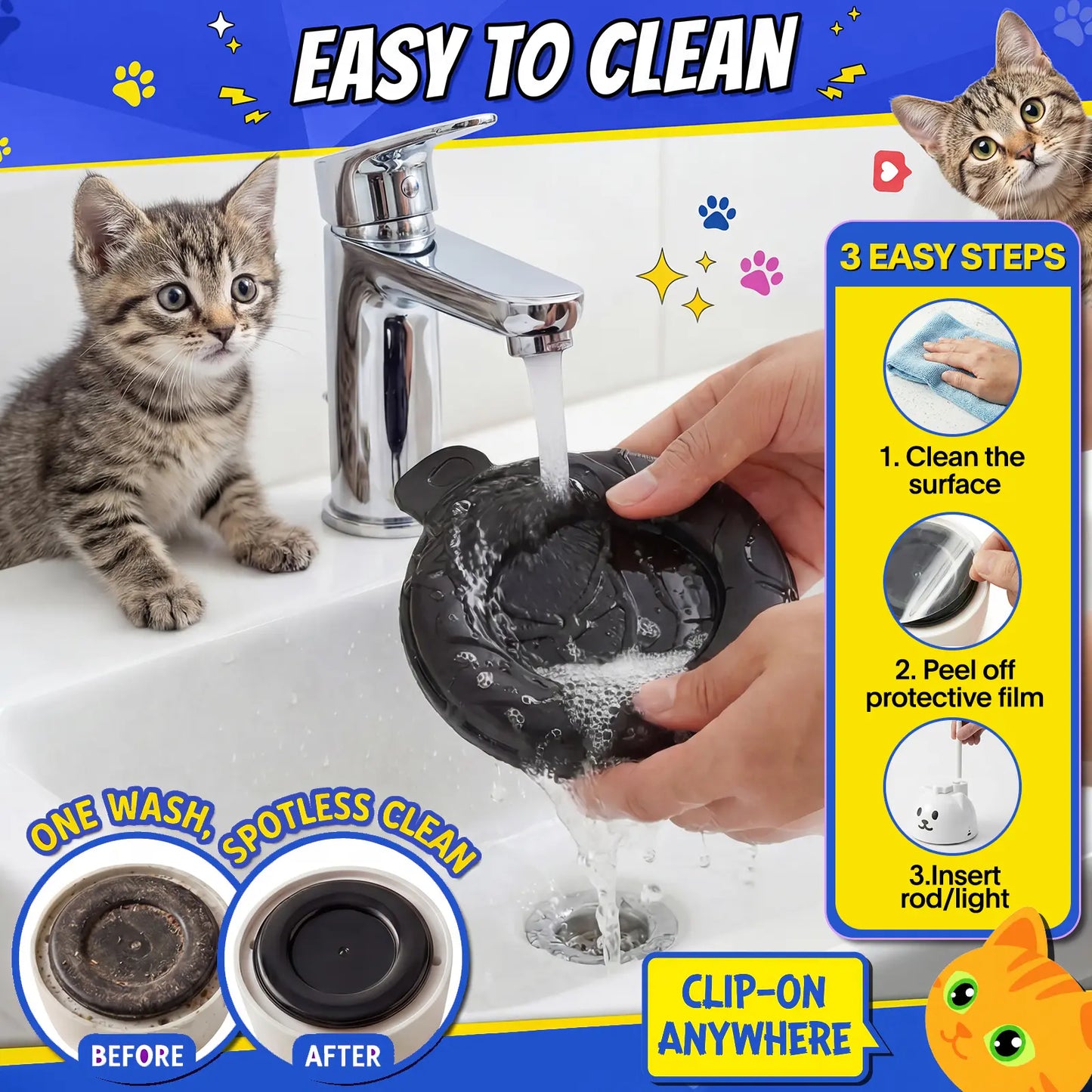 CATPICK Interactive Cat Toys for Indoor Cats—Automatic Feather Toy That Flutters like a Bird, Usb-Rechargeable Electric Cat Teaser with a Suction Cup Base, 360° Rotating Cat Toy, and Smart, Sensor-Activated Self-Play Puzzle Toys Designed for Bored Cats