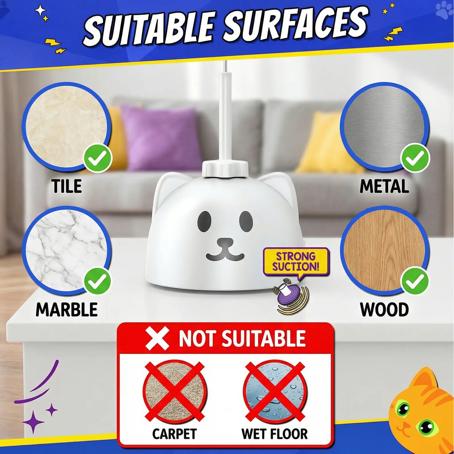CATPICK Interactive Cat Toys for Indoor Cats—Automatic Feather Toy That Flutters like a Bird, Usb-Rechargeable Electric Cat Teaser with a Suction Cup Base, 360° Rotating Cat Toy, and Smart, Sensor-Activated Self-Play Puzzle Toys Designed for Bored Cats