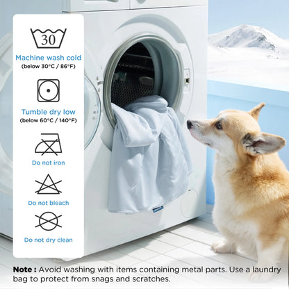 Bedsure Dog Cooling Blanket — Keeps Pets Cool, Lightweight Design, Breathable & Washable