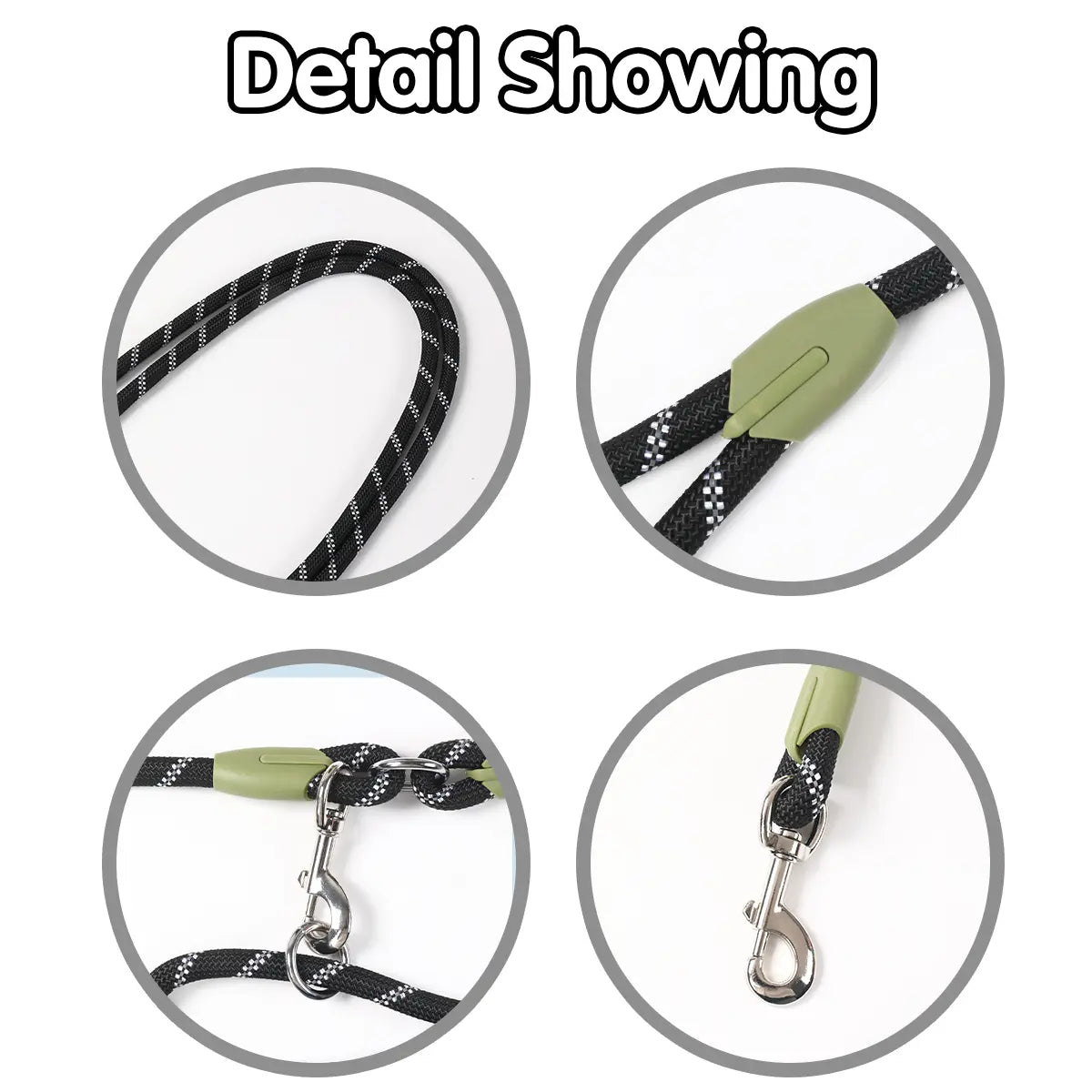 Hands-Free Dog Leash , Multifunctional Crossbody Dog Running Leash for Hiking Training Hands-Free Pet Rope for Small Medium Large Dogs Heavy-Duty Reflective Pet Walking Belt